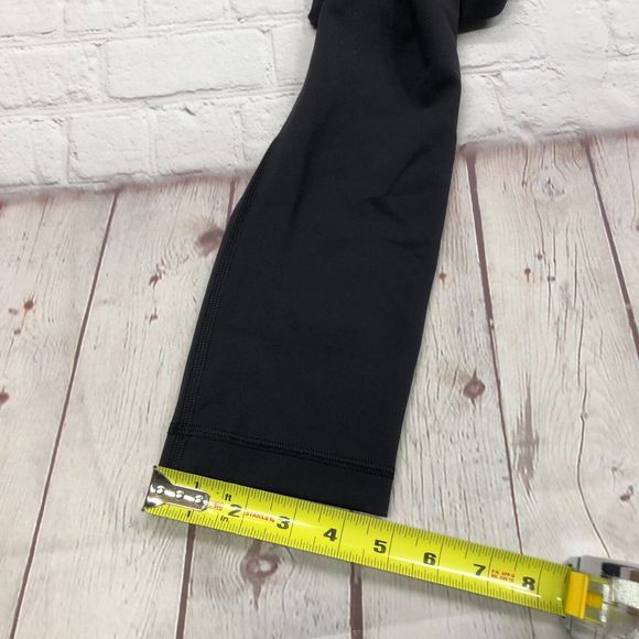 Lululemon Wunder Under Crop High Rise Tight Yoga Leggings Size 4 Black B202 -1 - Picture 7 of 15